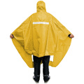 Promotionnel Orange et noir Disposable Durable Mens Womens Rain Ponchos Rain Gears Raincoat